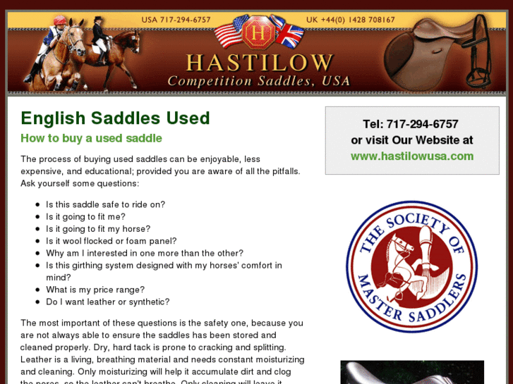 www.englishsaddlesused.com