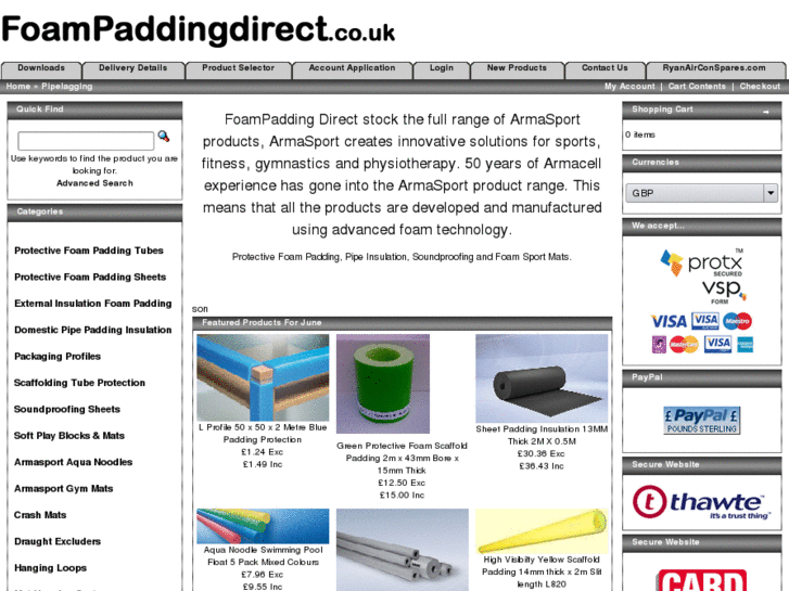 www.foampaddingdirect.co.uk