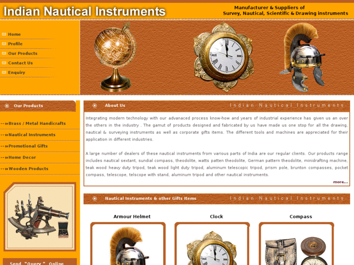 www.indiannauticalinstruments.com