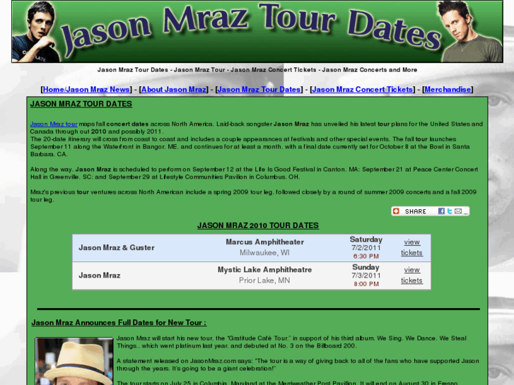 www.jasonmraztourdates.com