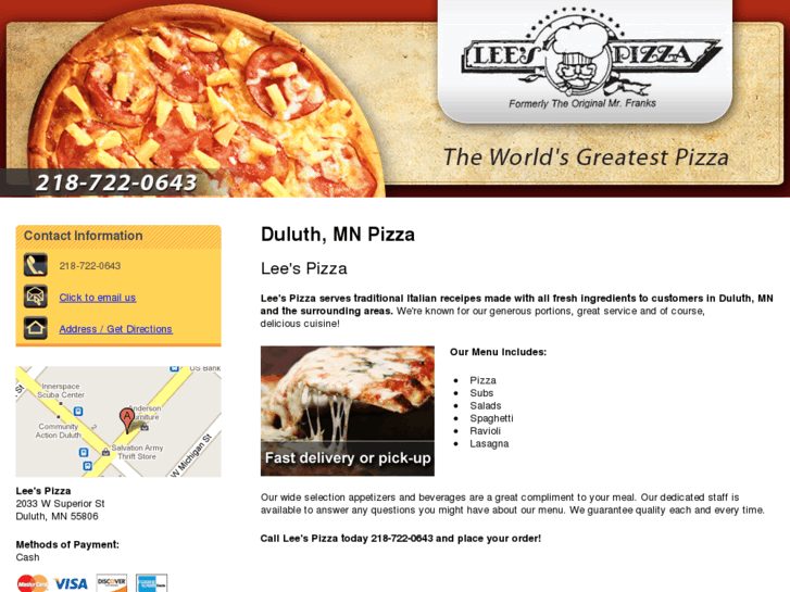 www.lees-pizza.com