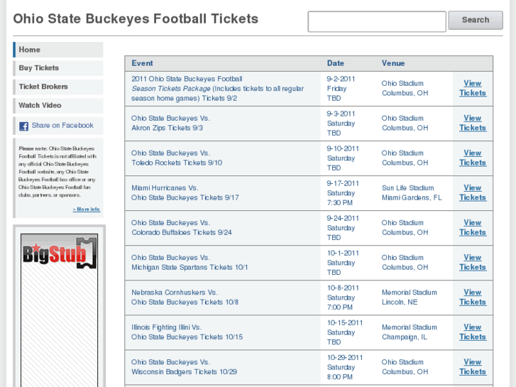 www.ohiostatebuckeyesfootballtickets.net