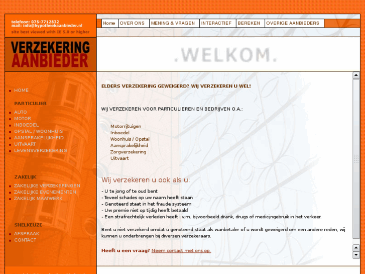 www.verzekeringgeweigerd.nl