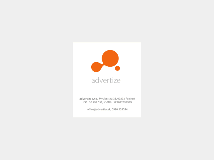 www.advertize.sk
