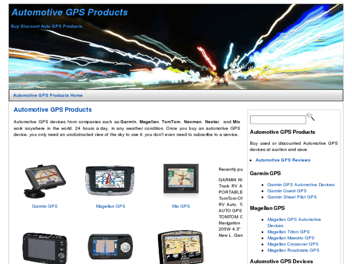 www.automotivegpsproducts.com
