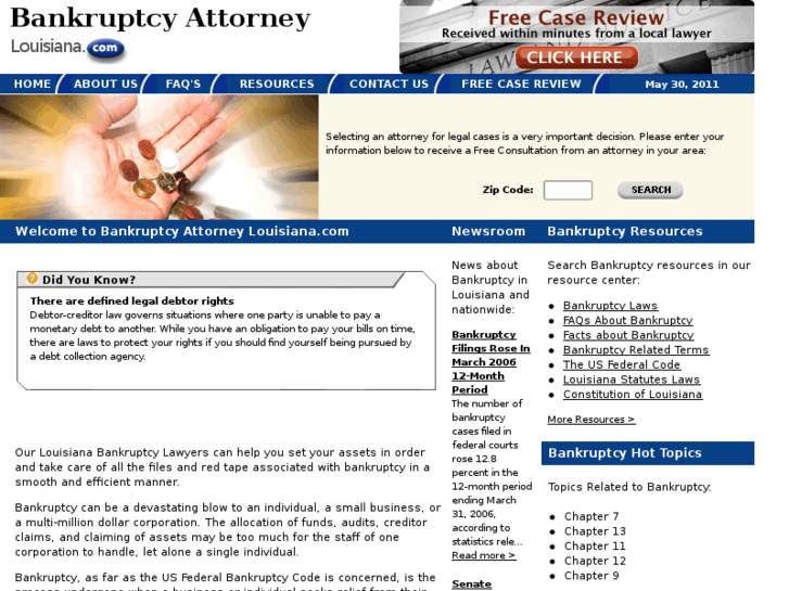 www.bankruptcyattorneylouisiana.com