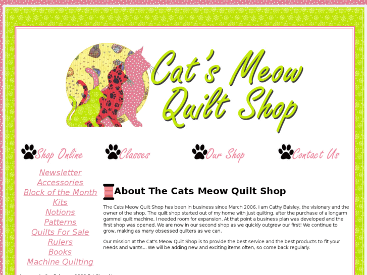 www.catsmeowquiltshop.com