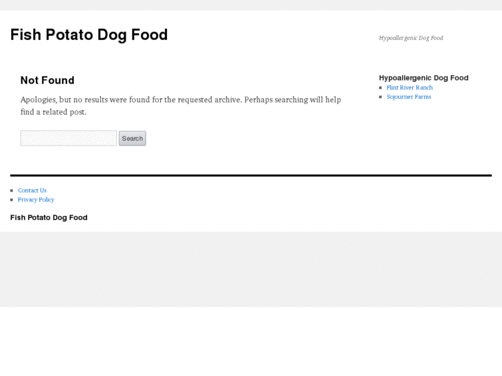 www.fishpotatodogfood.com