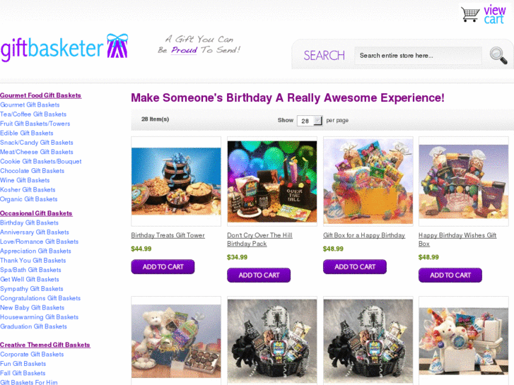 www.giftbasketer.com