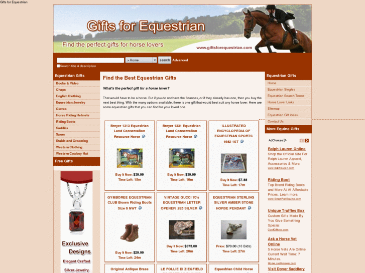 www.giftsforequestrian.com