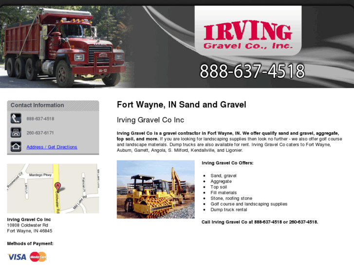 www.irvinggravel.com