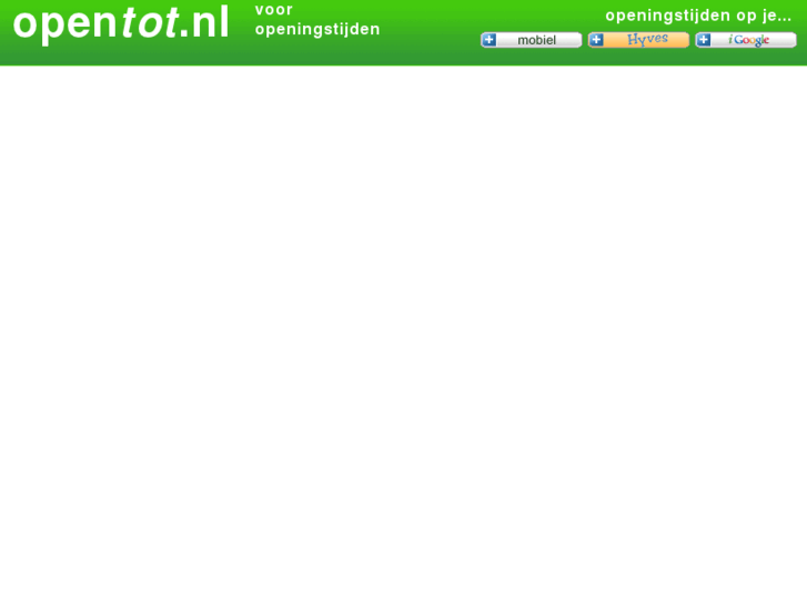 www.opentot.nl