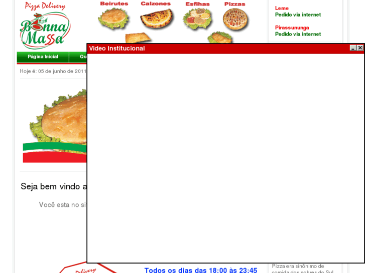 www.pizzariabonnamassa.com.br