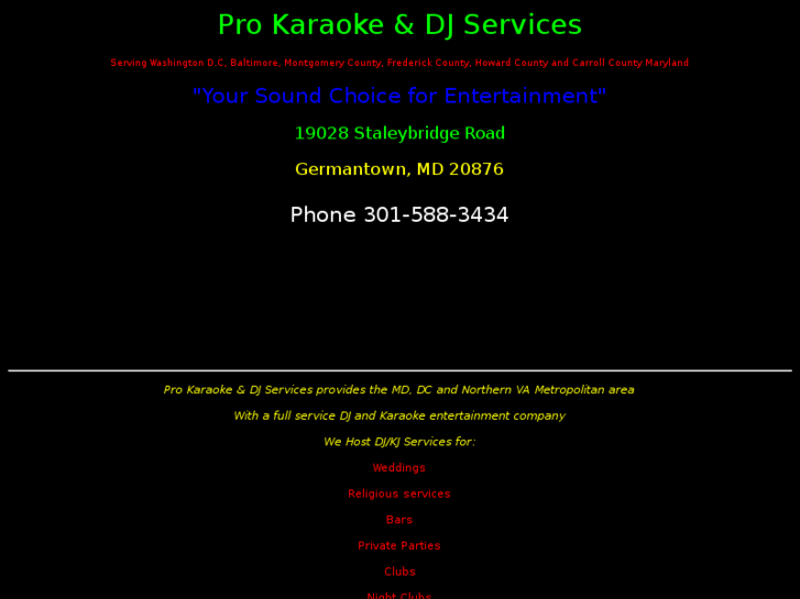 www.prokaraokedj.com