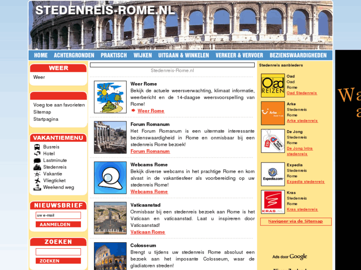 www.stedenreis-rome.nl