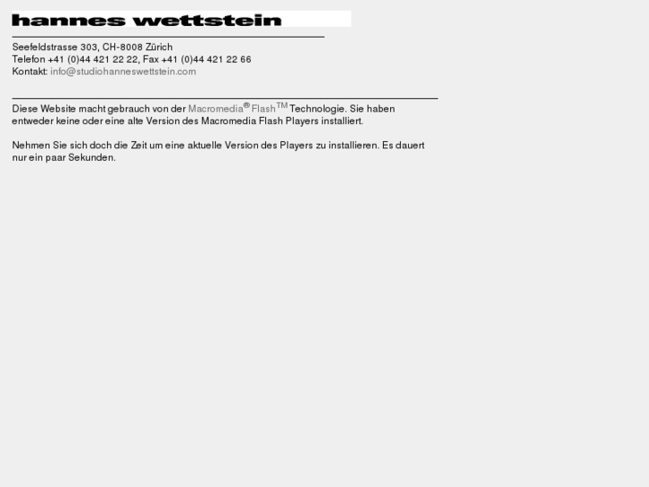 www.studiohanneswettstein.com