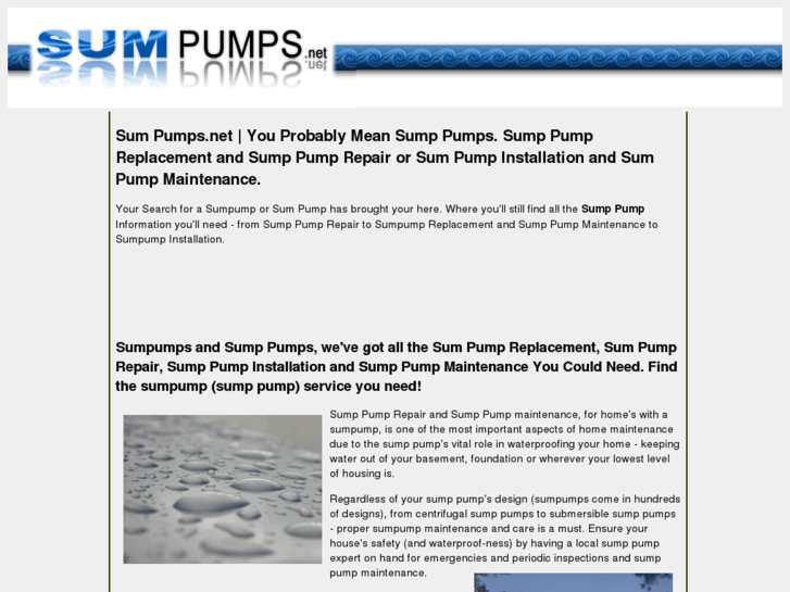 www.sumpumps.net