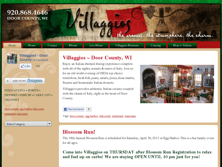 www.villaggios-doorcounty.com