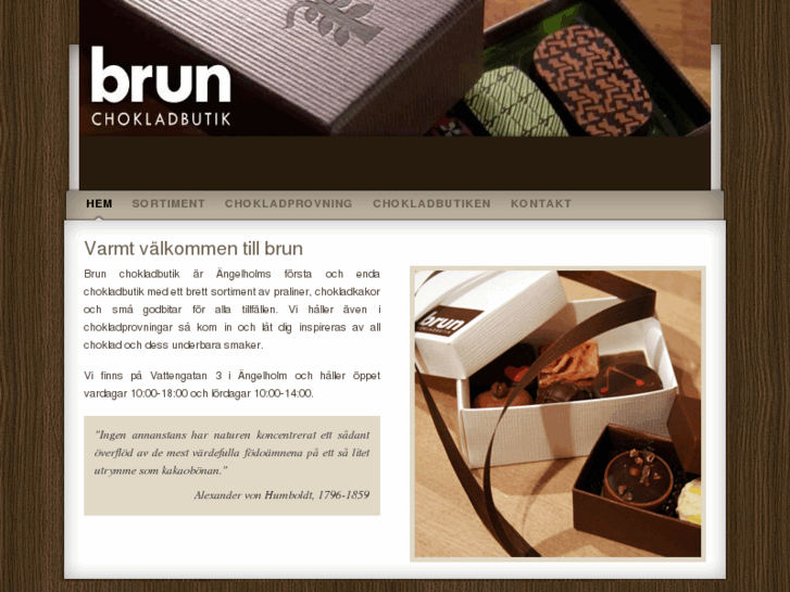 www.brun-chokladbutik.com