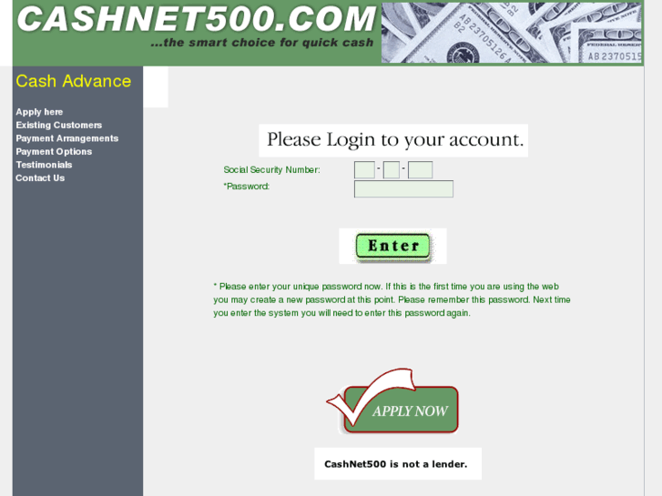 www.cashnet500.com