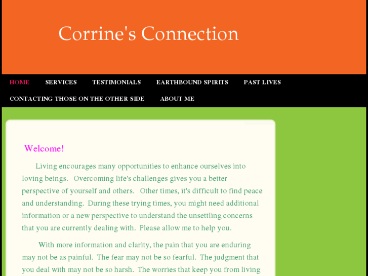 www.corrinesconnection.com