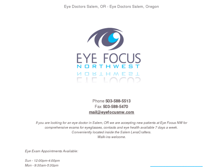 www.eyedoctorssalem.com