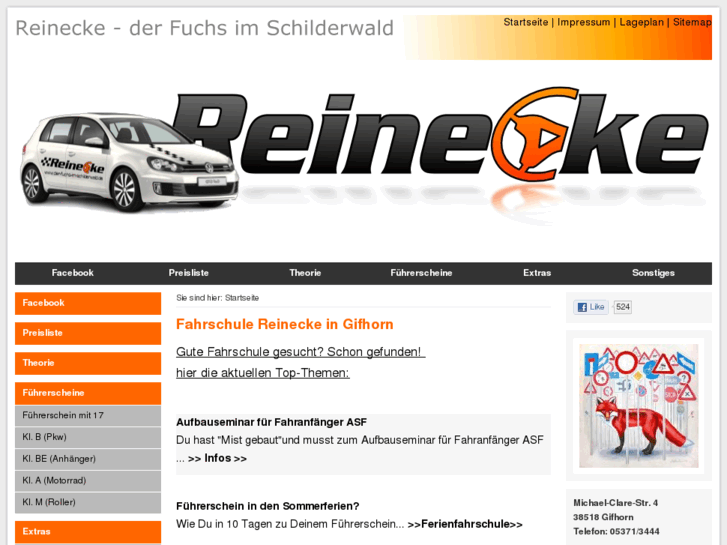 www.fahrschule-reinecke.com