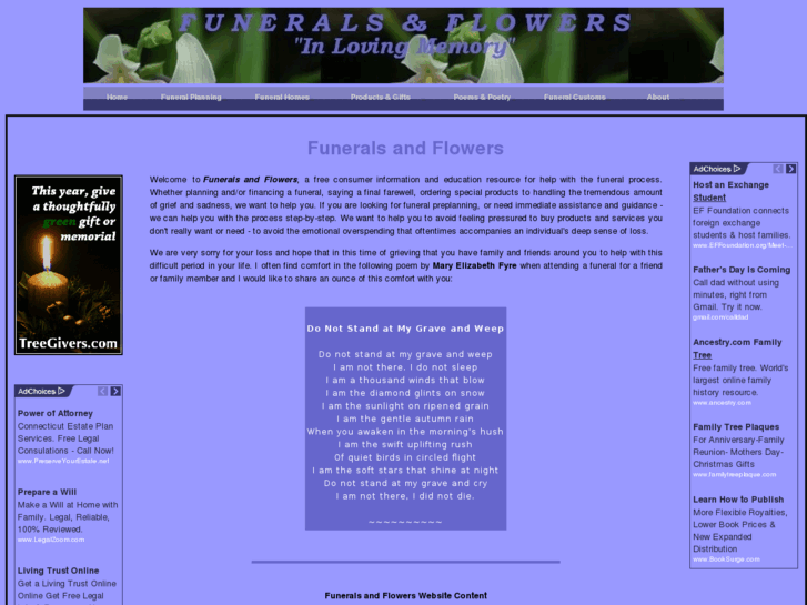 www.funerals-and-flowers.com