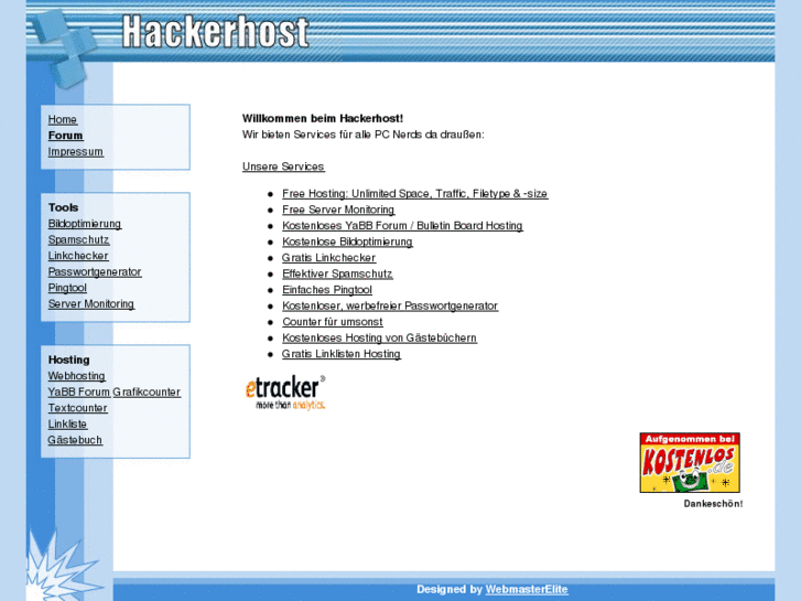 www.hackerhost.info