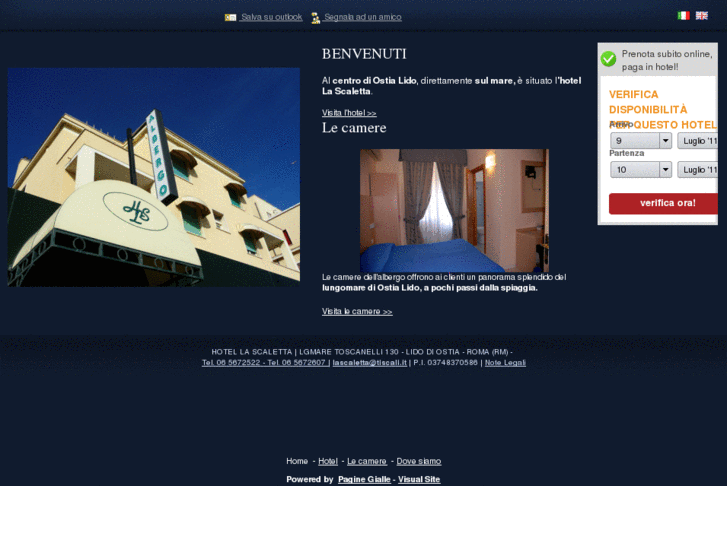 www.hotellascalettaroma.com