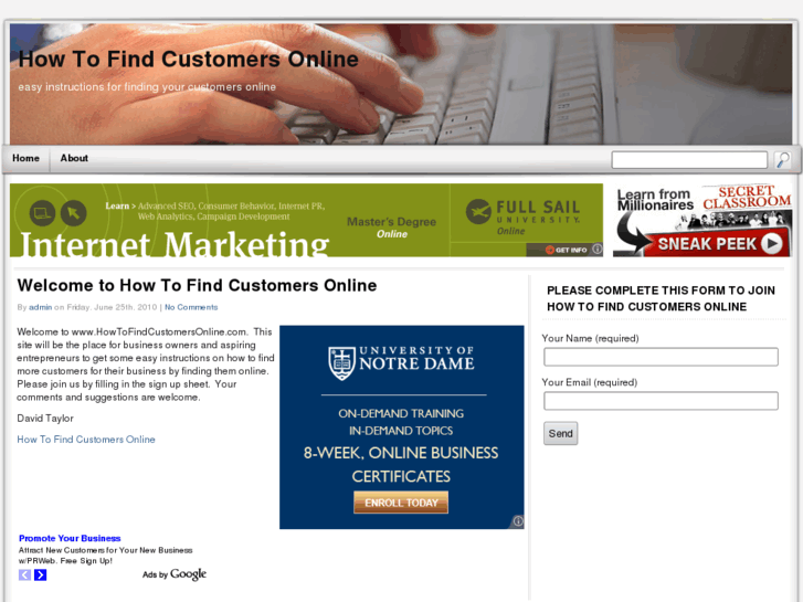 www.howtofindcustomersonline.com