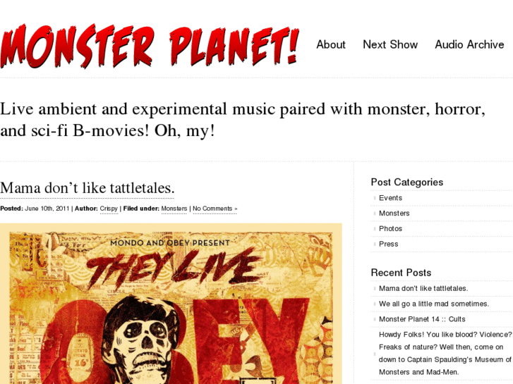 www.itcamefrommonsterplanet.com