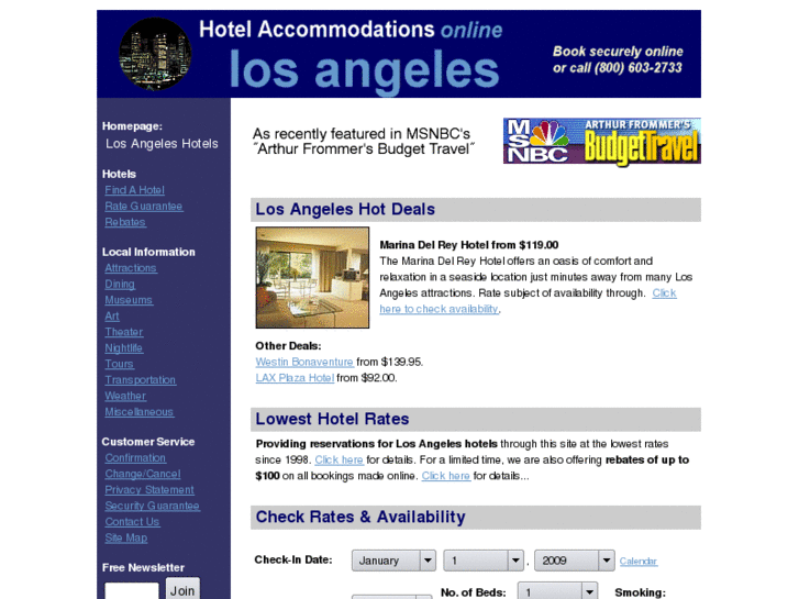 www.losangeleshotelaccommodations.com