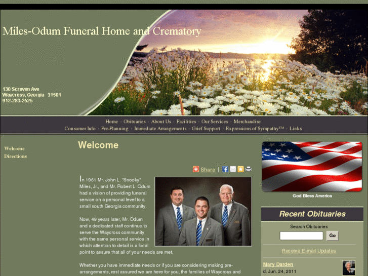 www.milesodumfuneralhome.com