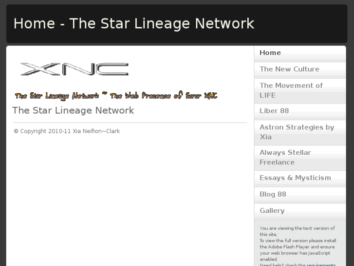 www.starlineage.net