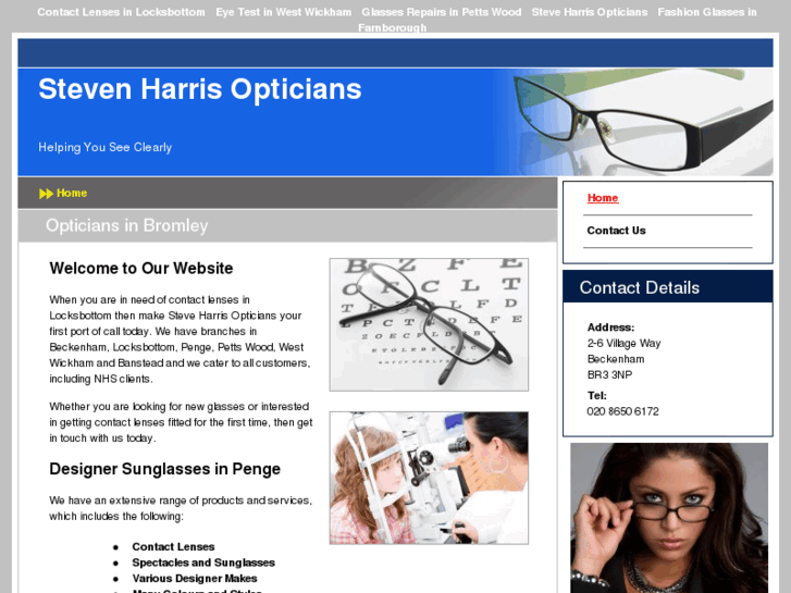 www.stevenharris-opticians.net