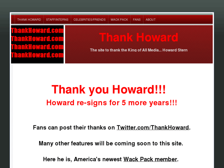 www.thankhoward.com