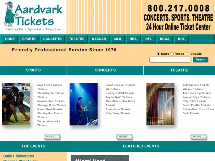 www.aardvarktickets.com