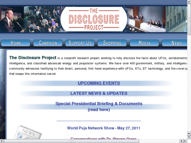 www.disclosureproject.net