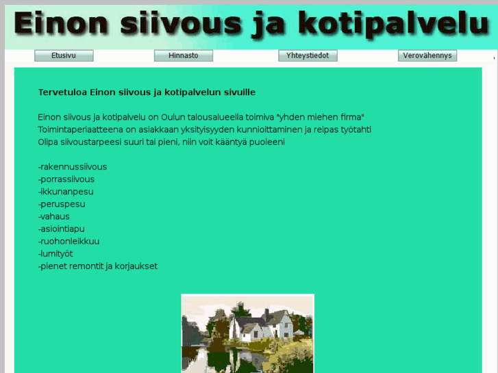 www.einonsiivousjakotipalvelu.com