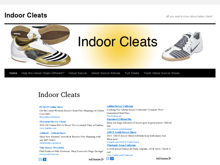 www.indoorcleats.com