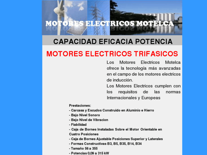 www.motoreselectricosmotelca.es