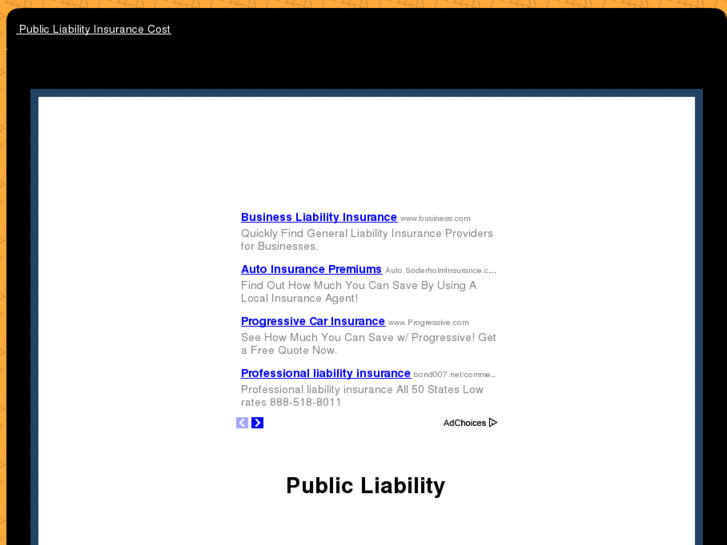 www.publicliabilityinsurancecost.com