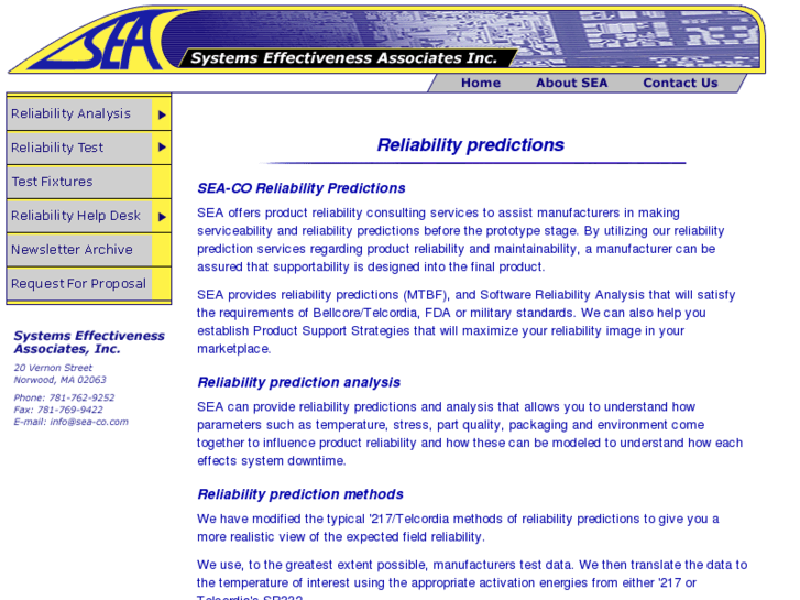 www.reliability-predictions.com