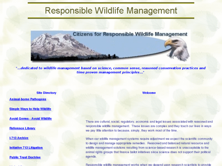 www.responsiblewildlifemanagement.org