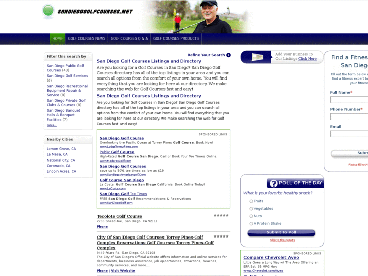 www.sandiegogolfcourses.net