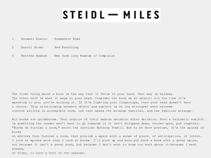 www.steidl-miles.com