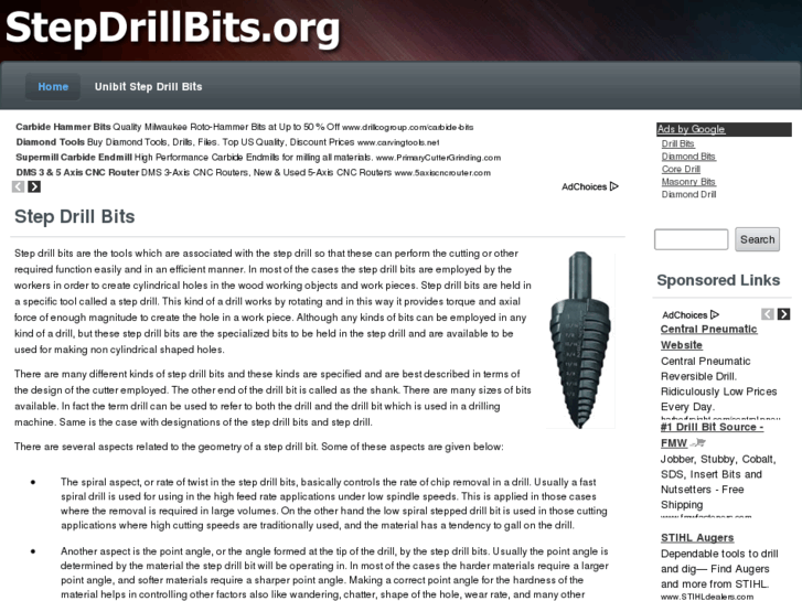 www.stepdrillbits.org