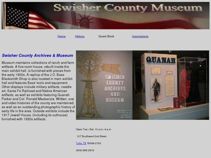 www.swishercountymuseum.org