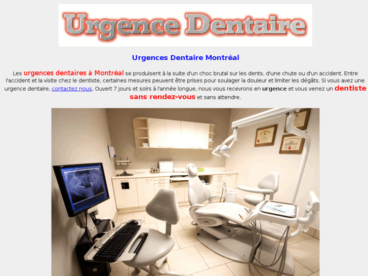 www.urgencedentaire.ca